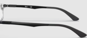 Original Ray-Ban RB7017 Sehbrillen Bügel, Farbe 5943 · Transparent