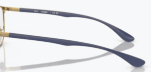 Original Ray-Ban RB6355V Bügel, Farbe 3159 · Braun auf gold