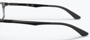 Original Ray-Ban RB7017 Sehbrillen Bügel, Farbe 8059 · Transparent grau