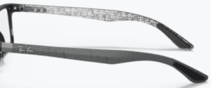 Original Ray-Ban RB8901 Sehbrillen Bügel, Farbe 5610 · Schwarz auf grau