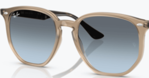 Originalgläser Ray-Ban RB4306, Farbe V1 · Blau Verlauf grau · Kunststoff