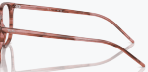 Original Ray-Ban RB5387 Sehbrillen Bügel, Farbe 8363 · Gestreift rosa
