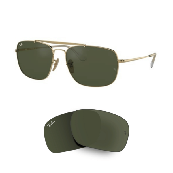 Original Ray-Ban 3560 The Colonel Ersatzgläser