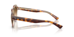 Original Ray-Ban RB4399 Gina Bügel, Farbe 1414 · Havanna hell auf transparent multicolour