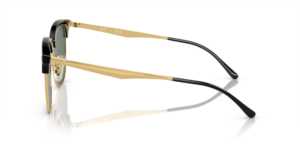 Original Ray-Ban RB4418D Bügel, Farbe 601 · Schwarz auf gold