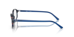 Original Ray-Ban RB5432 Sam Bügel, Farbe 8397 · Transparent shade fantasy blau