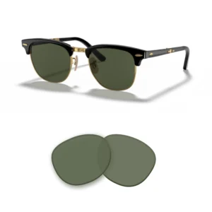 Kompatible Ersatzgläser Ray-Ban 2176 Clubmaster Folding