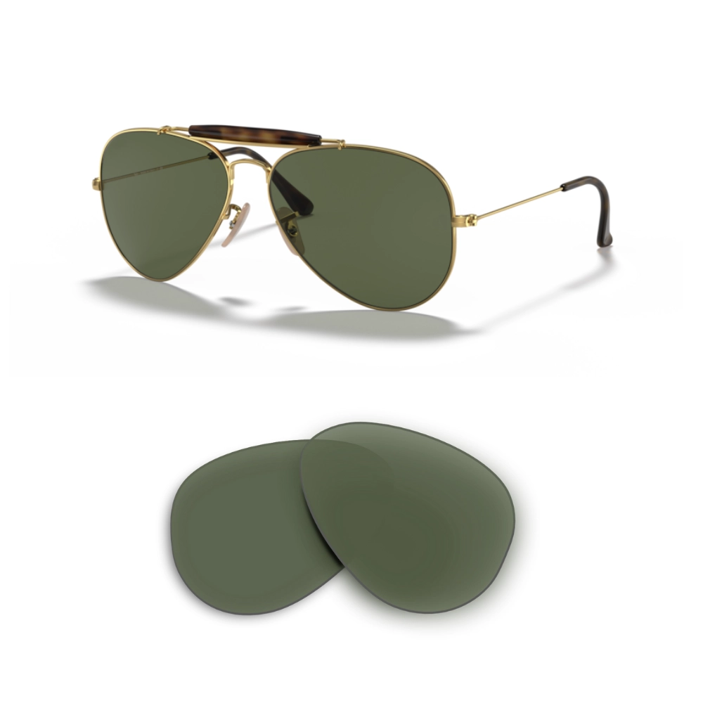 Kompatible Ray-Ban 3029 Outdoorsman II Ersatzgläser