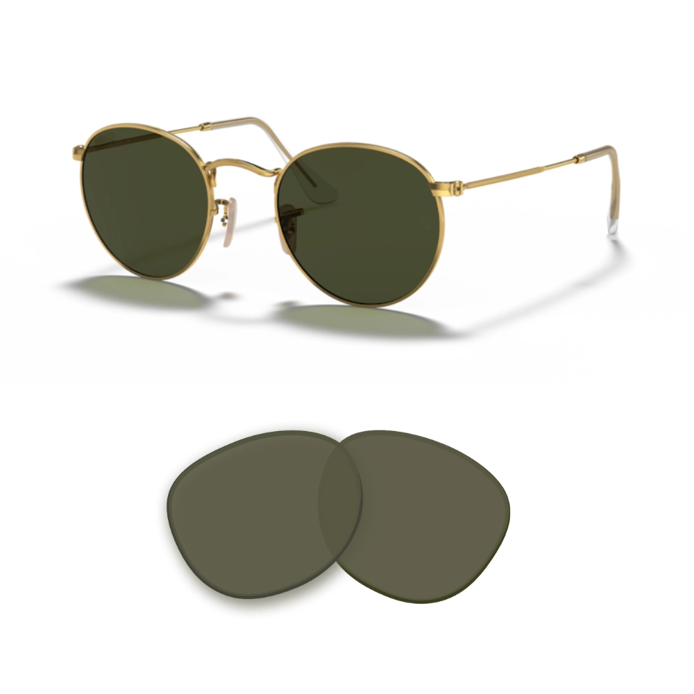 Kompatible Ray-Ban 3447 Round Metal Ersatzgläser