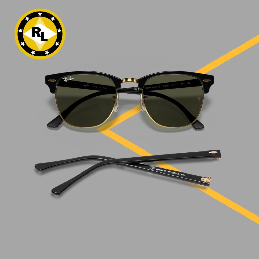 Ray-Ban 3016 Clubmaster Kompatible Ersatzbügel