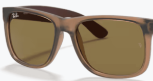 Originalgläser Ray-Ban RB4165 Justin, Farbe 73 · Braun · Kunststoff