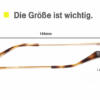 Ray-Ban 6489 AVIATOR Kompatible Ersatzbügel