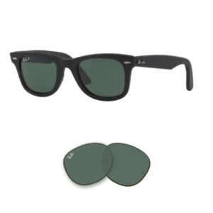Original Ray Ban 2140QM WAYFARER LEATHER Ersatzgläser
