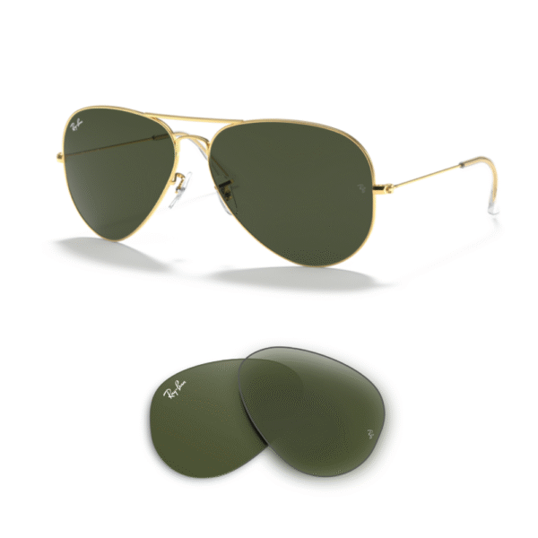Original Ray-Ban 3026 Ersatzgläser