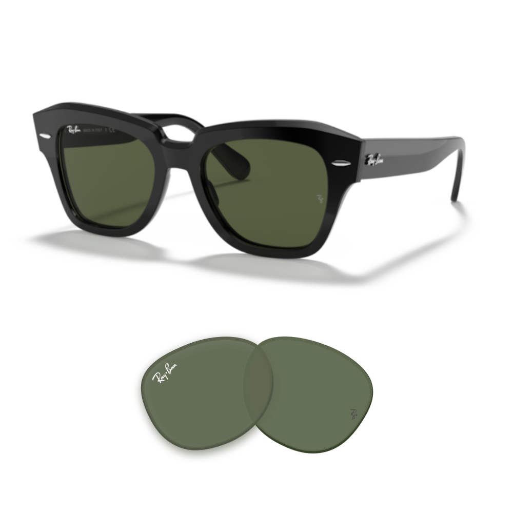 Original Ray Ban 2186 STATE STREET Ersatzgläser
