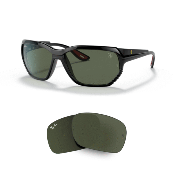 Originale Ray-Ban Ersatzgläser RB4366M Ferrari