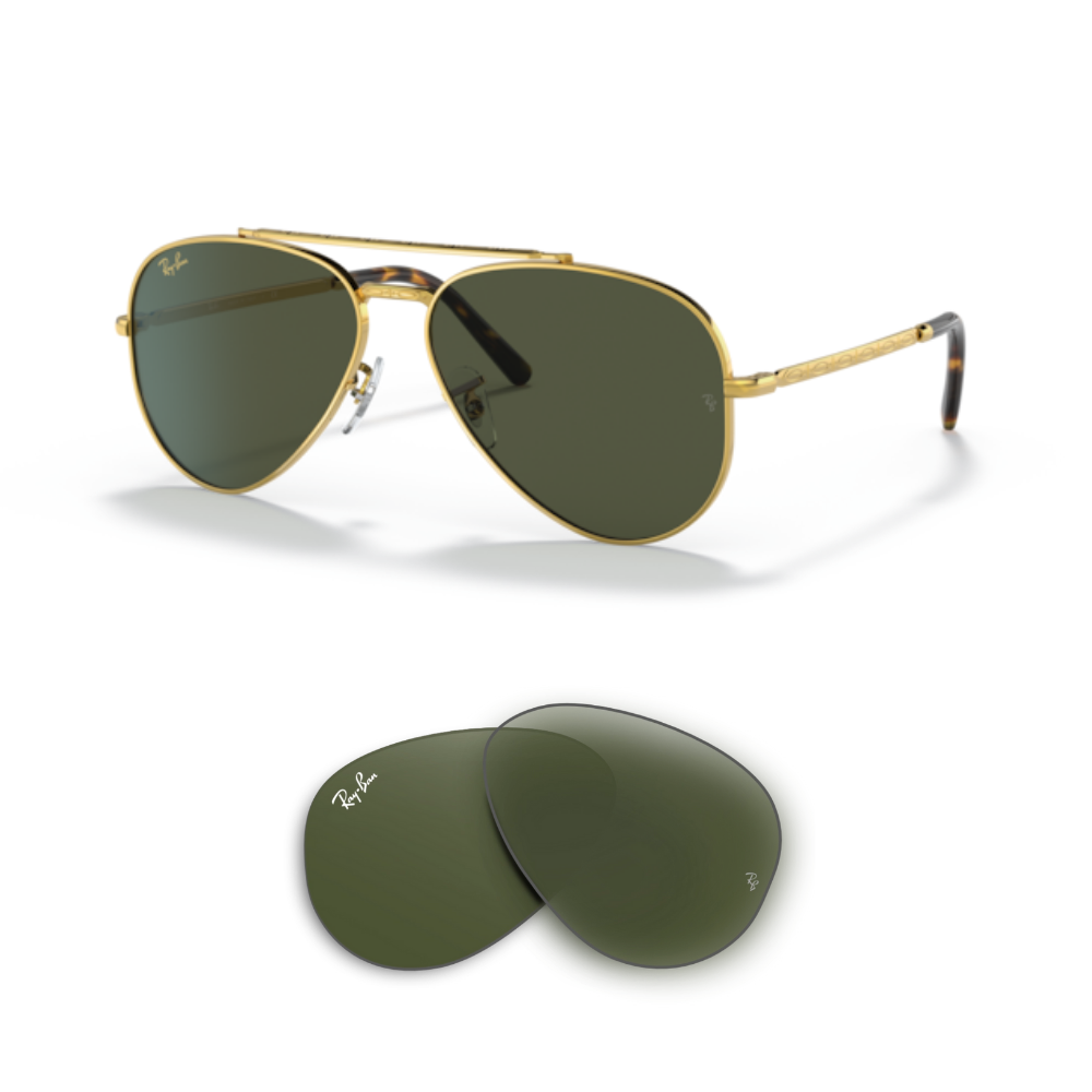 Original Ray Ban 3625 NEW AVIATOR Ersatzgläser
