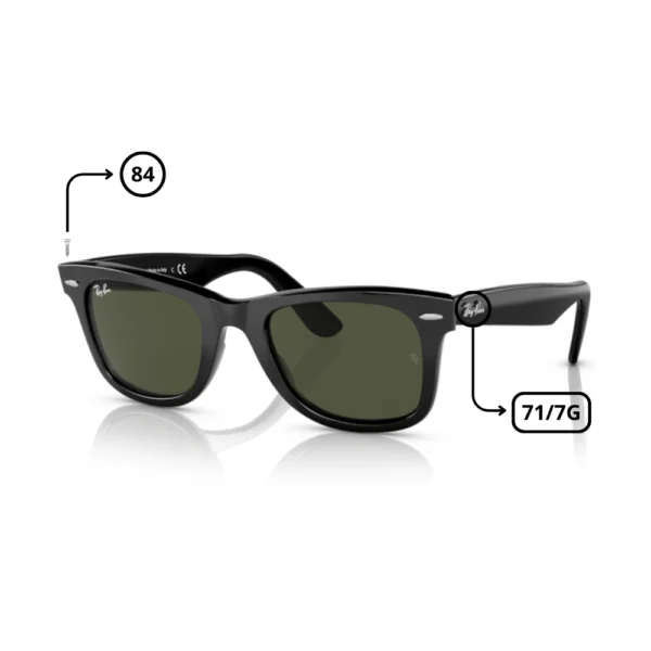 Original Ray-Ban 2140 Wayfarer Ersatzteile