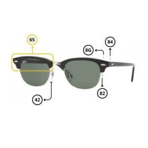 Original Ray-Ban 2156 Ersatzteile