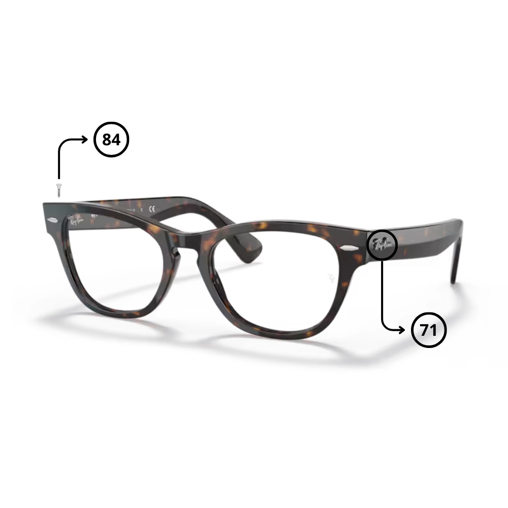 Original Ray-Ban 2201V LARAMIE Ersatzteile