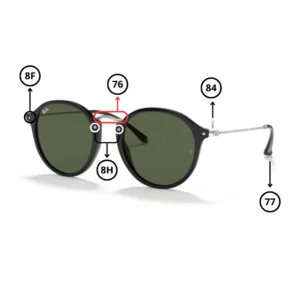 Original Ray-Ban 2447 Ersatzteile
