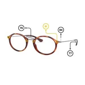 Original Ray-Ban 2547V Ersatzteile