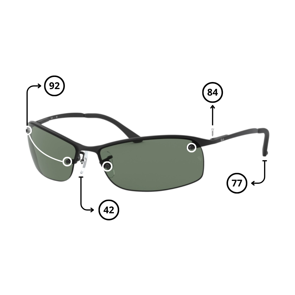 Original Ray-Ban 3183 Ersatzteile