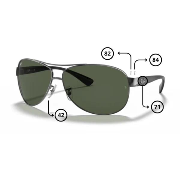Original Ray-Ban 3386 Ersatzteile