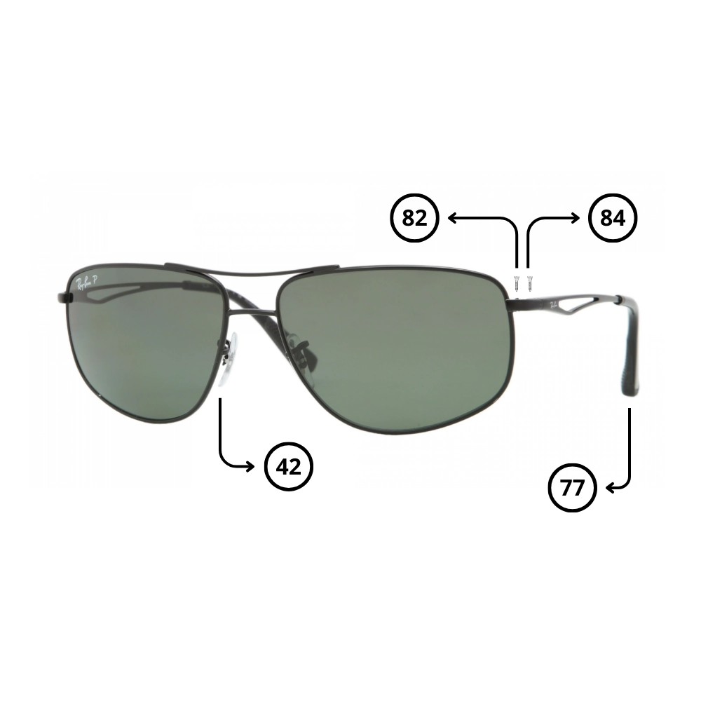 Original Ray-Ban 3490 Ersatzteile