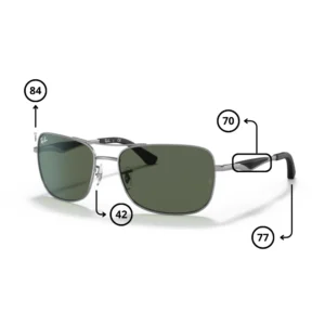 Original Ray-Ban 3515 Ersatzteile