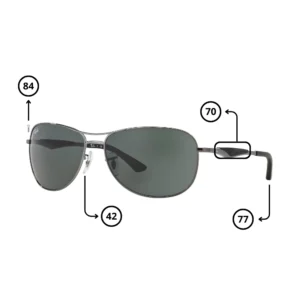 Original Ray-Ban 3519 Ersatzteile