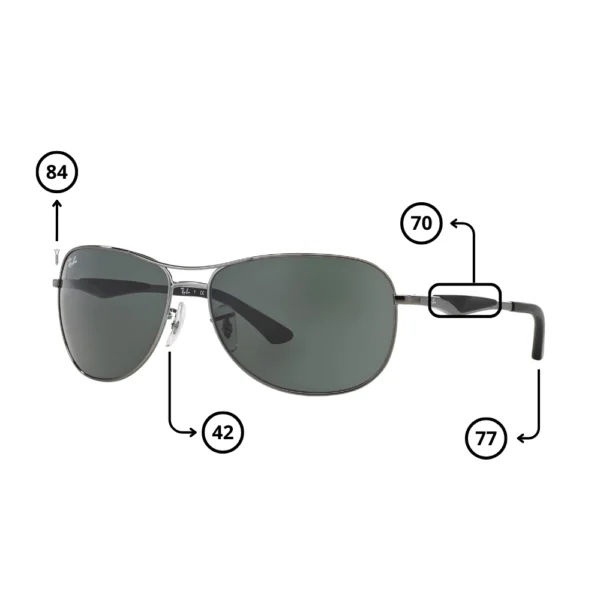 Original Ray-Ban 3519 Ersatzteile