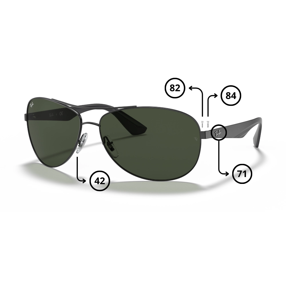 Original Ray-Ban 3526 Ersatzteile
