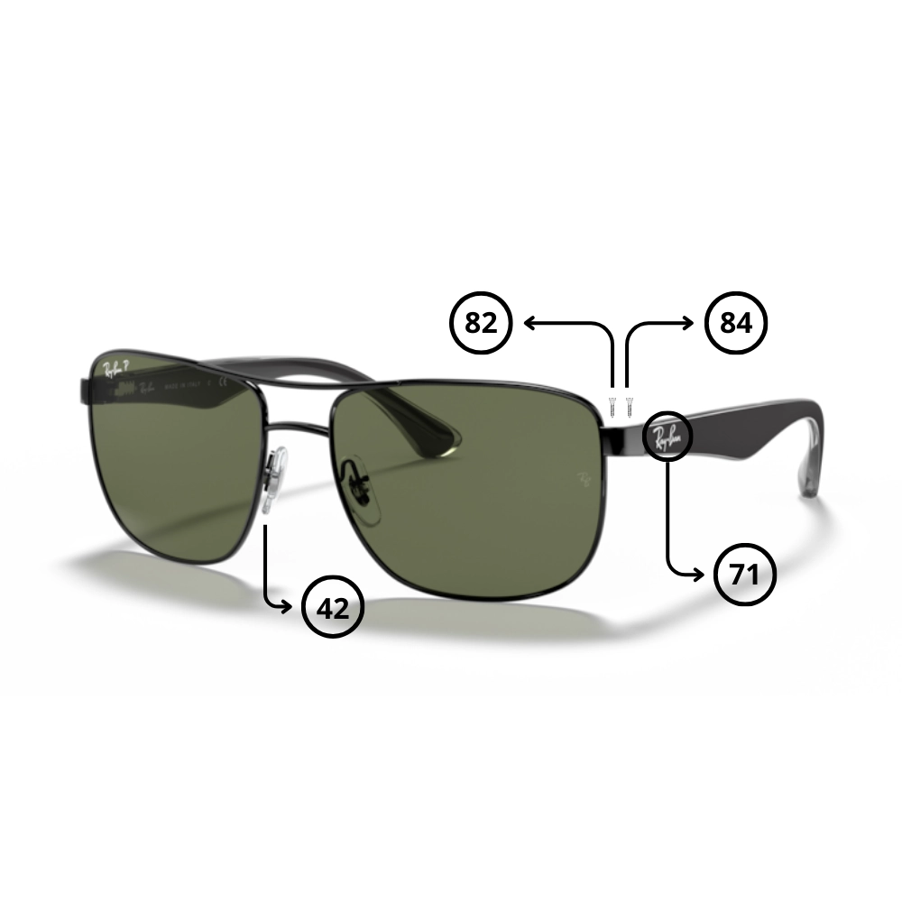 Original Ray-Ban 3533 Ersatzteile