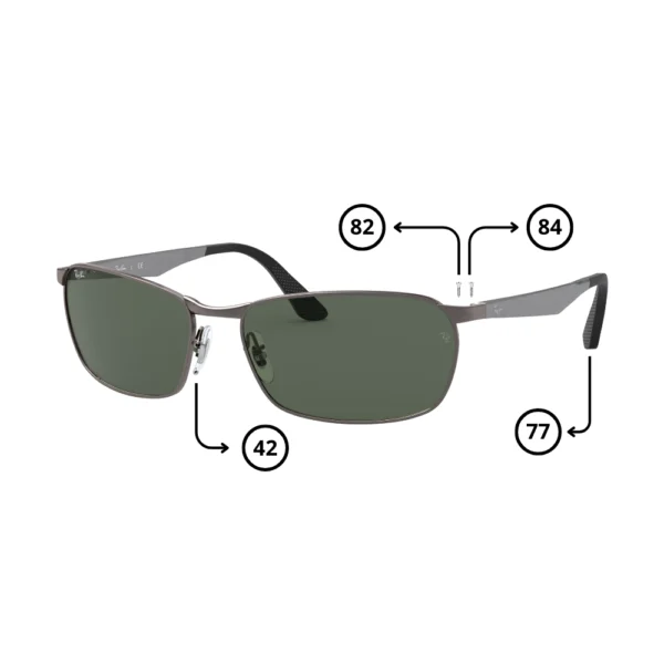 Original Ray-Ban 3534 Ersatzteile