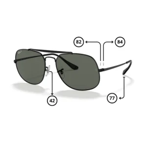 Original Ray-Ban 3561 THE GENERAL Ersatzteile