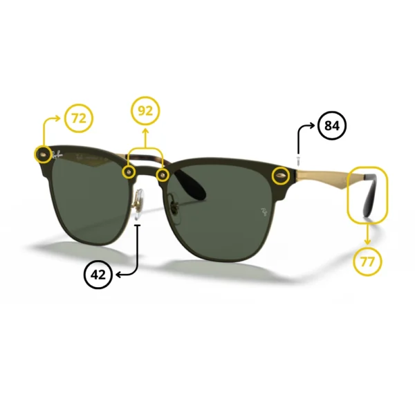 Original Ray-Ban 3576N Ersatzteile