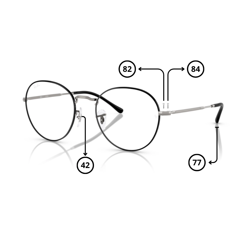 Original Ray-Ban 3582V DAVID Ersatzteile