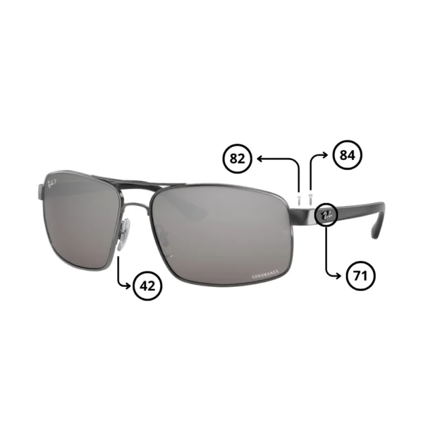 Original Ray-Ban 3604CH Ersatzteile