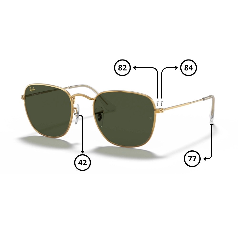 Original Ray-Ban 3857 Frank Ersatzteile