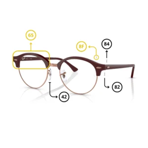 Original Ray-Ban 4246V CLUBROUND Ersatzteile