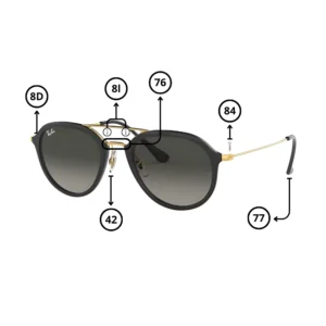 Original Ray-Ban 4253 Ersatzteile