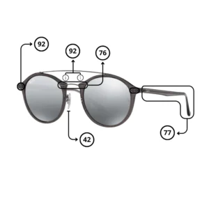 Original Ray-Ban 4266 Ersatzteile
