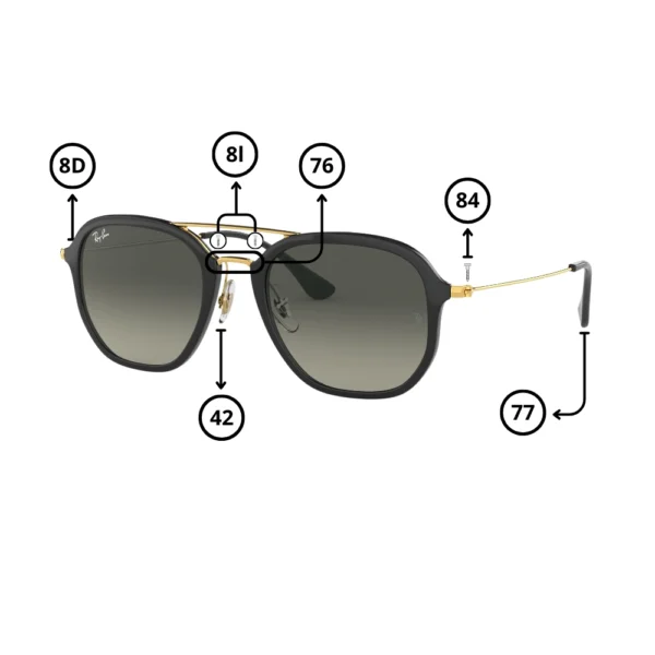 Original Ray-Ban 4273 Ersatzteile