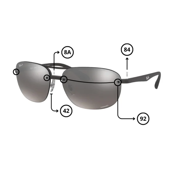Original Ray-Ban 4275CH Ersatzteile