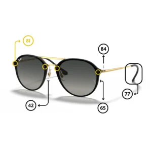 Original Ray-Ban 4292N BLAZE DOUBLEBRIDGE Ersatzteile