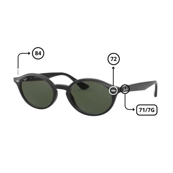 Original Ray-Ban 4315 Ersatzteile