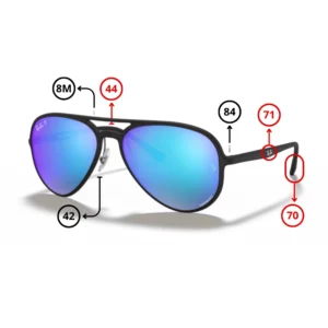 Original Ray-Ban 4320CH Ersatzteile