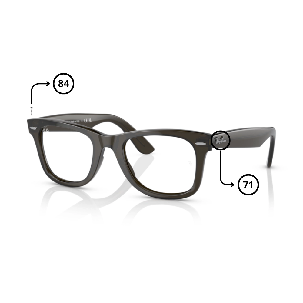 Original Ray-Ban 4340V Ersatzteile