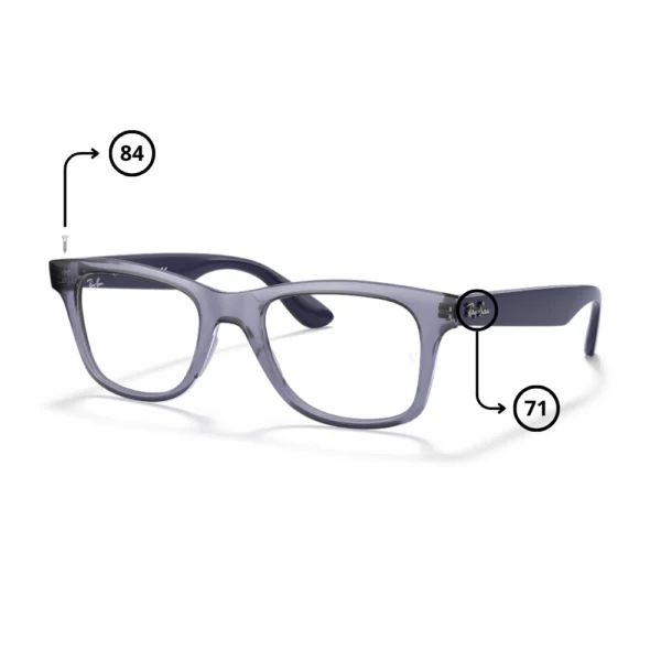 Original Ray-Ban 4640V Ersatzteile